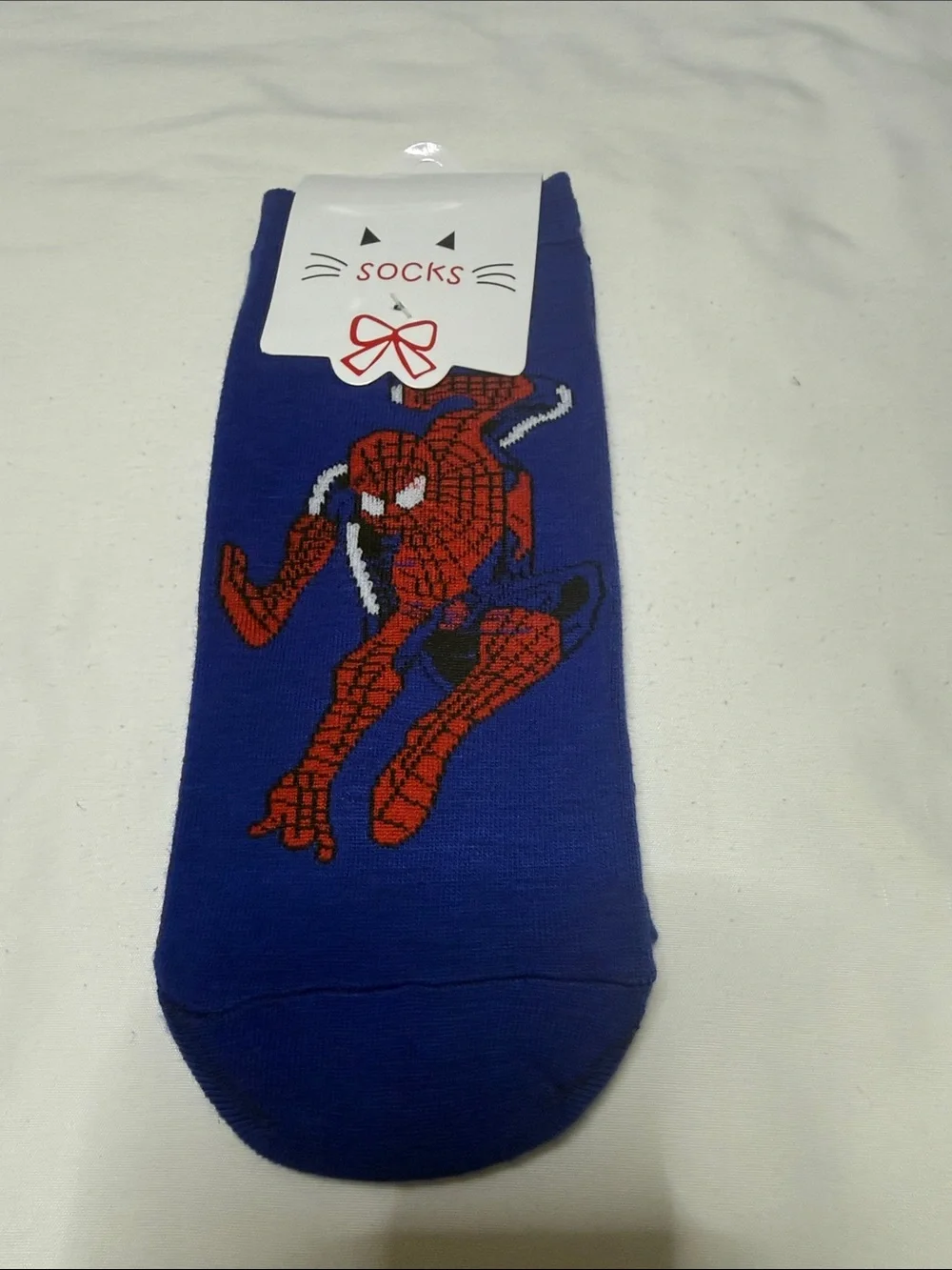 Set of 12 Kids Spider-Themed Ankle Socks - Multicolor (Pack)